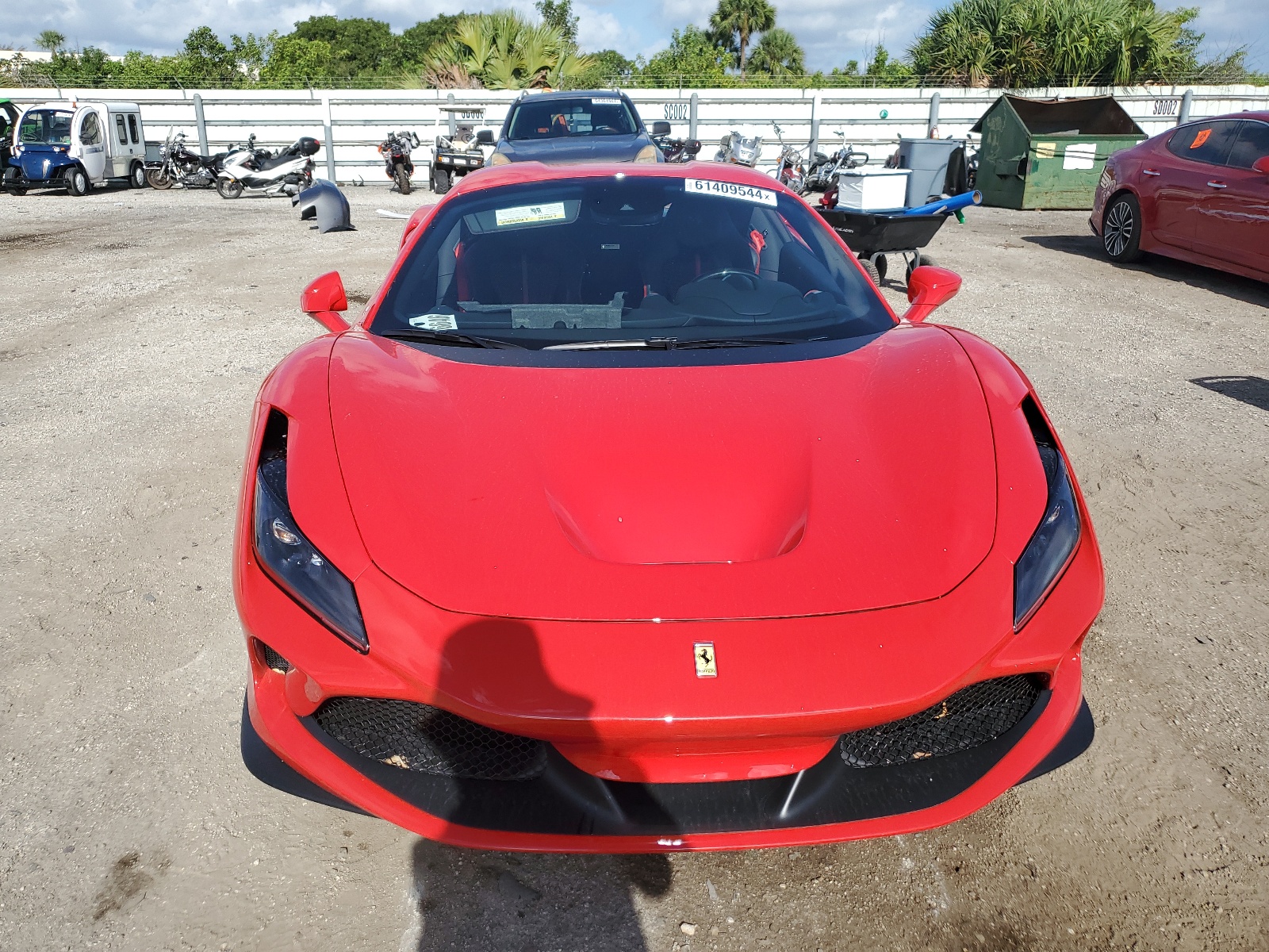 ZFF93LMA3N0279293 2022 Ferrari F8 Spider