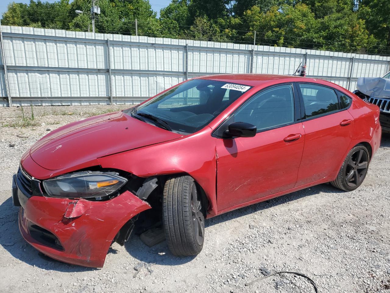 2016 Dodge Dart Sxt VIN: 1C3CDFBB1GD519455 Lot: 63094054