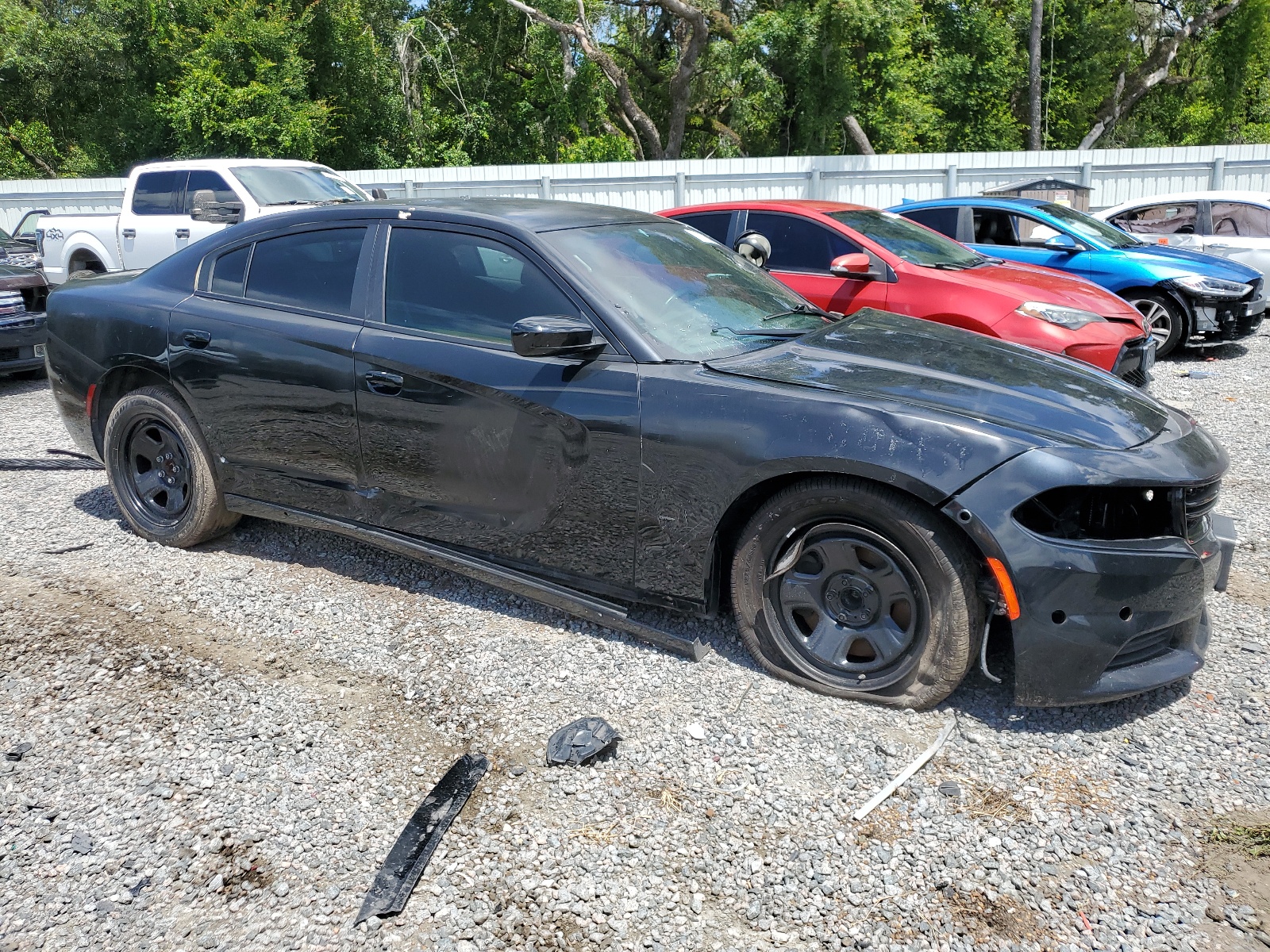 2019 Dodge Charger Police vin: 2C3CDXAT4KH703543