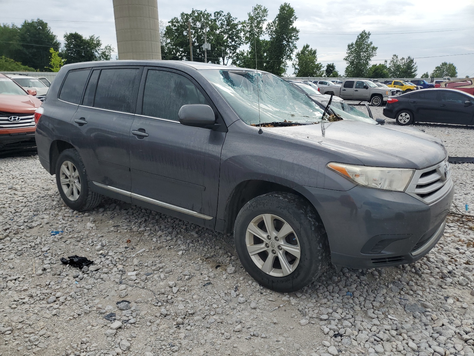 5TDZK3EH0BS033615 2011 Toyota Highlander Base