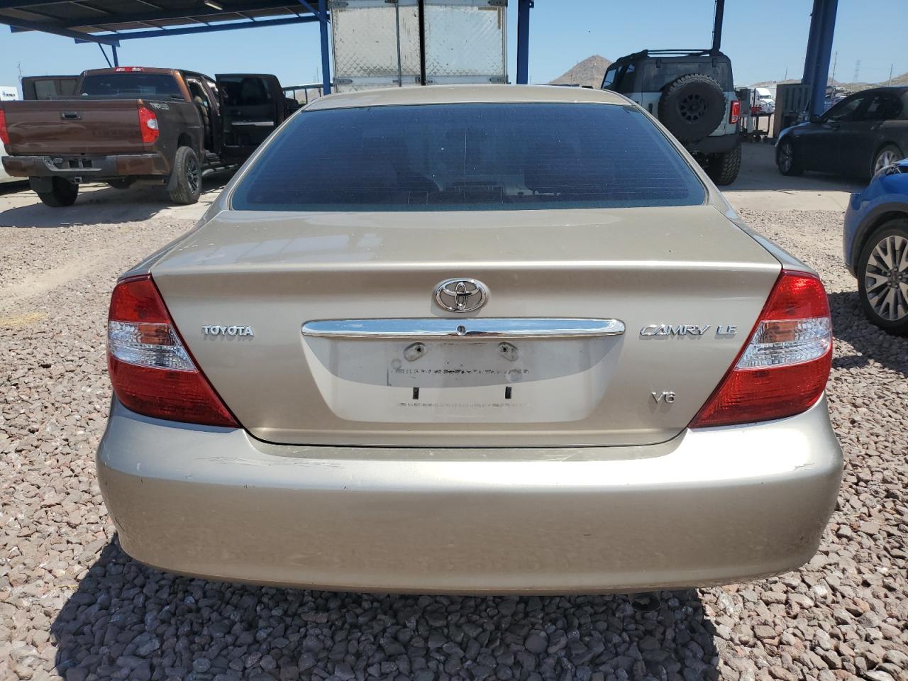 2003 Toyota Camry Le VIN: 4T1BF30K23U037778 Lot: 61965134