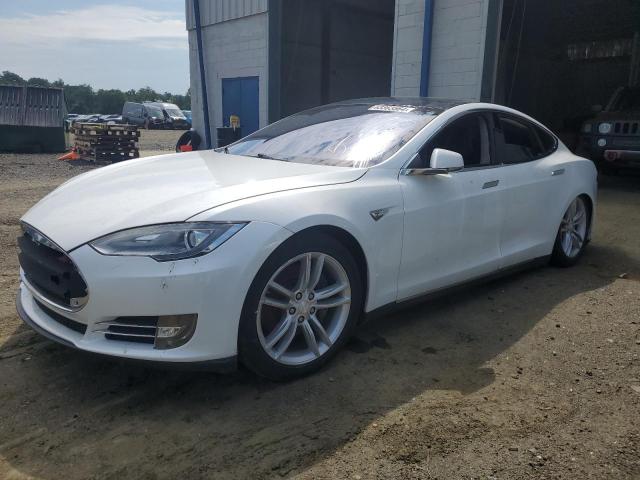 Хэтчбеки TESLA MODEL S 2013 Белый