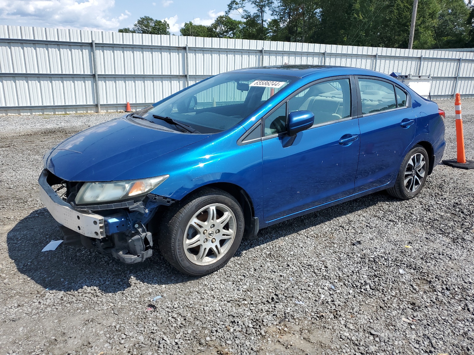 2014 Honda Civic Ex vin: 2HGFB2F81EH537462