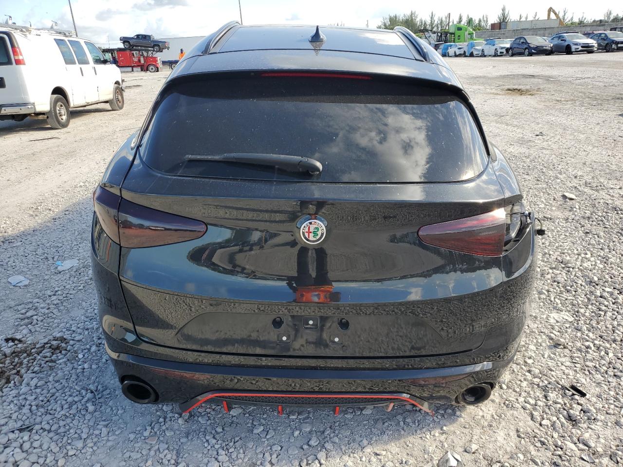 2022 Alfa Romeo Stelvio Ti VIN: ZASPAKBNXN7D50161 Lot: 63271454