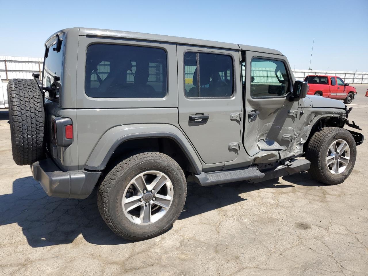 2021 Jeep Wrangler Unlimited Sahara VIN: 1C4HJXEN0MW837122 Lot: 63087244