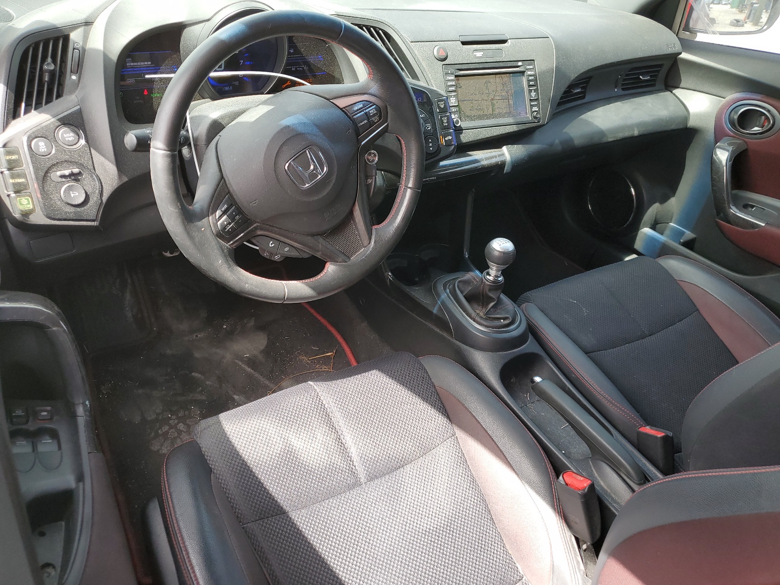 JHMZF1C60DS003369 2013 Honda Cr-Z Ex