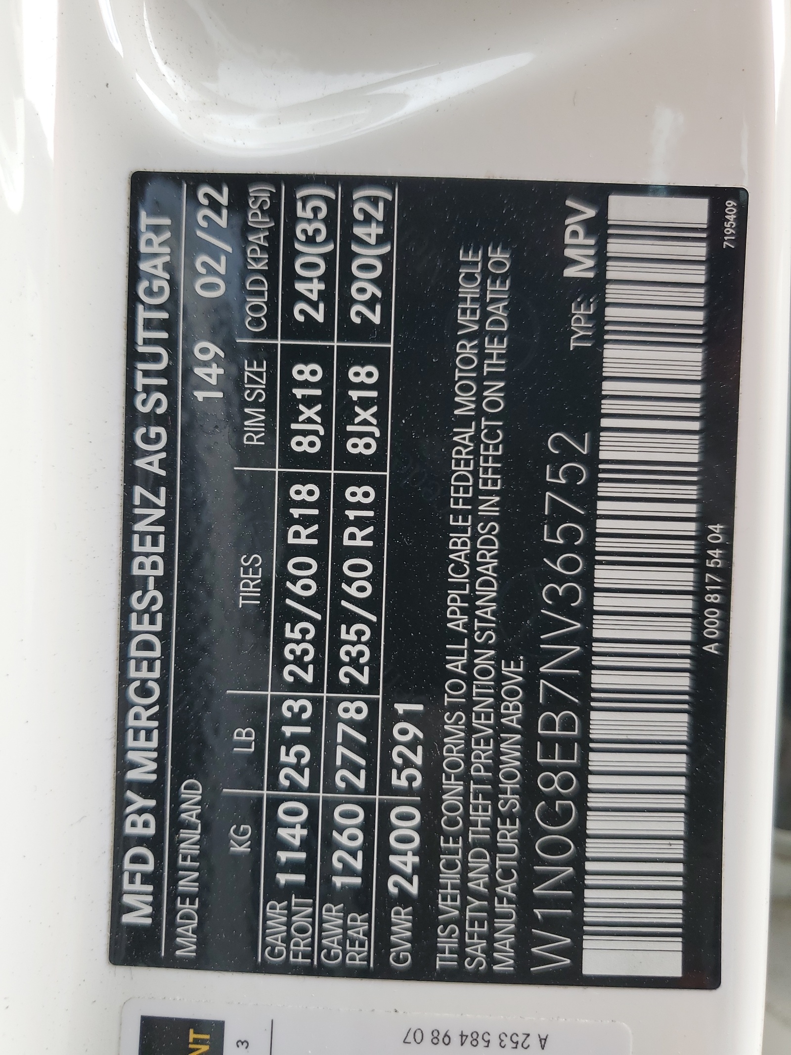 W1N0G8EB7NV365752 2022 Mercedes-Benz Glc 300 4Matic