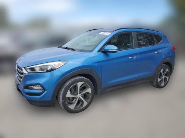  HYUNDAI TUCSON 2016 Синий