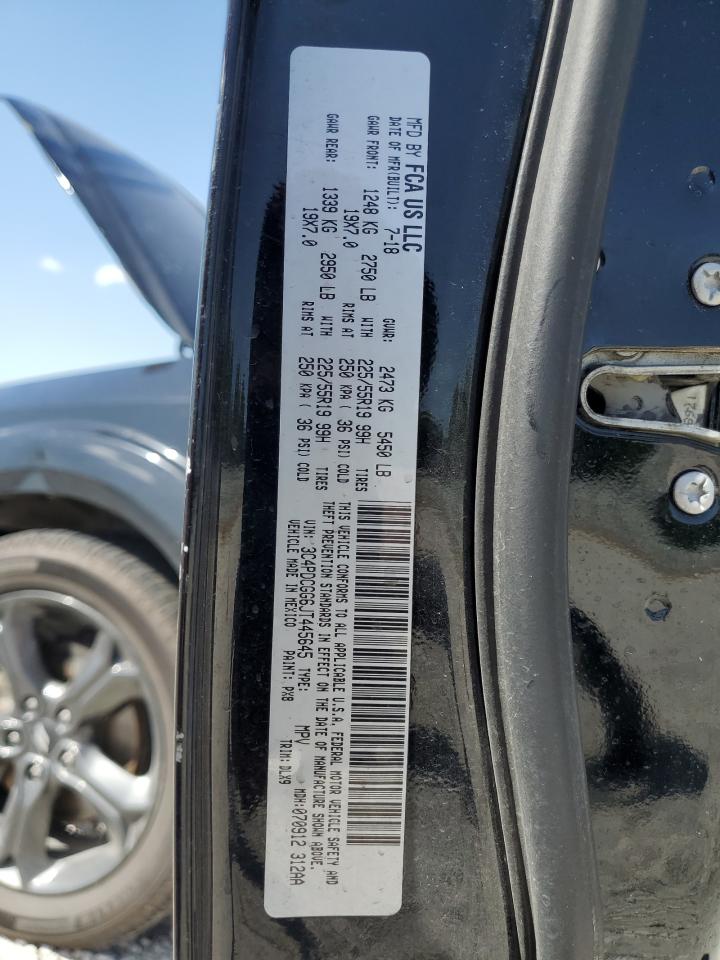 2018 Dodge Journey Crossroad VIN: 3C4PDCGG6JT445645 Lot: 61703694