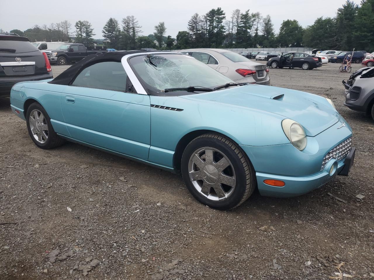 2002 Ford Thunderbird VIN: 1FAHP60AX2Y124765 Lot: 63727244