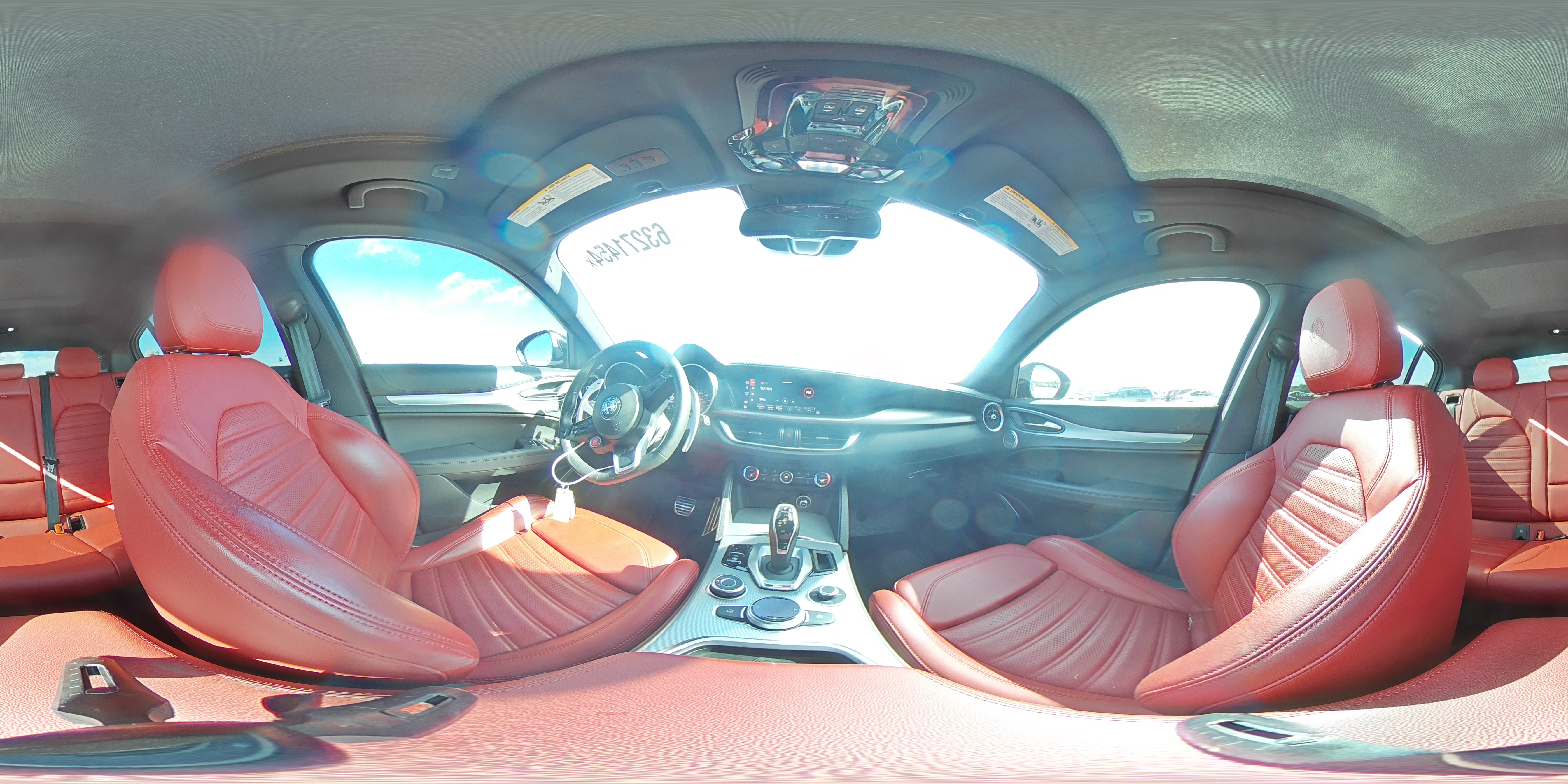 2022 Alfa Romeo Stelvio Ti VIN: ZASPAKBNXN7D50161 Lot: 63271454