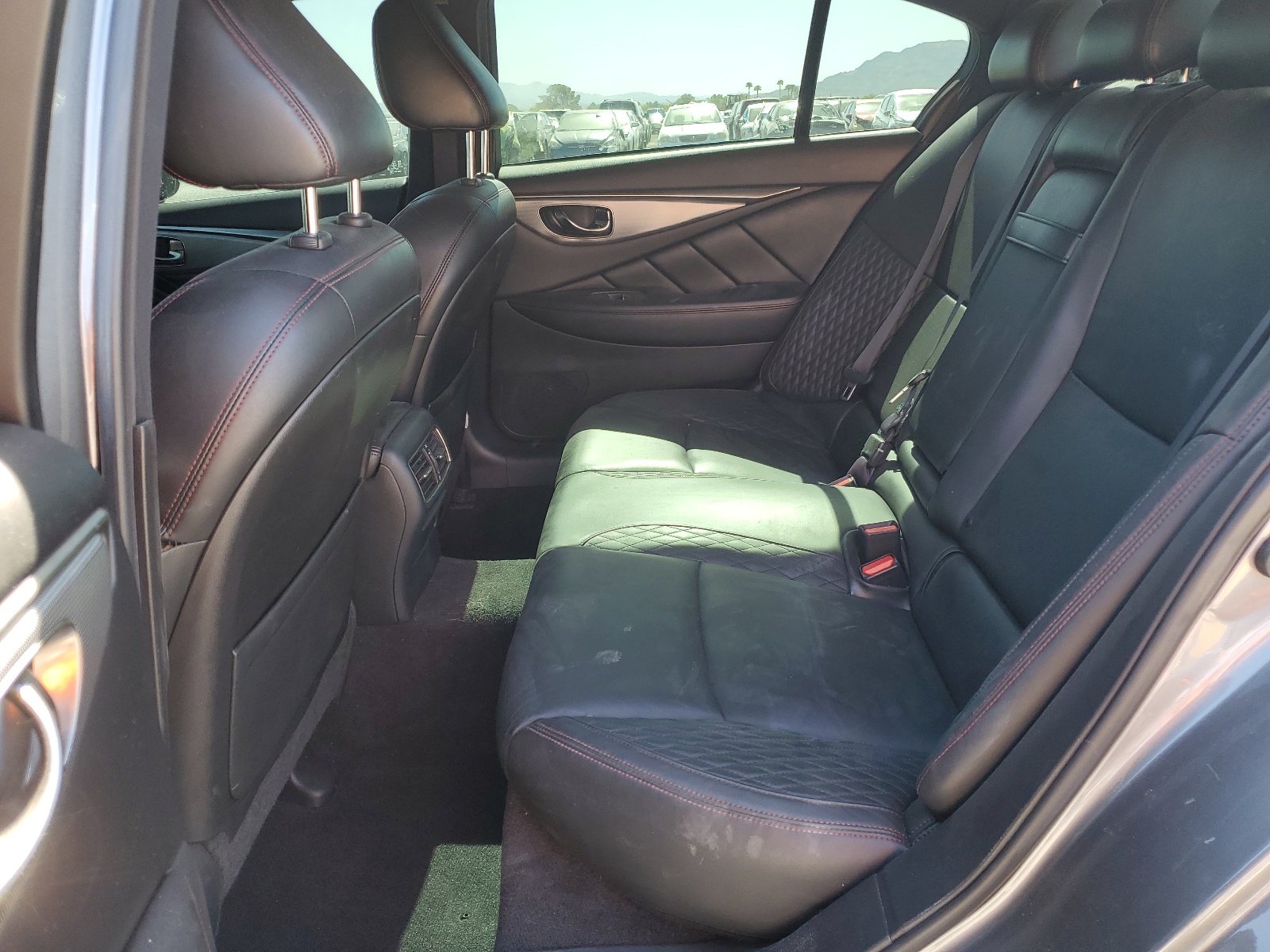 JN1FV7AP5JM460090 2018 Infiniti Q50 Red Sport 400