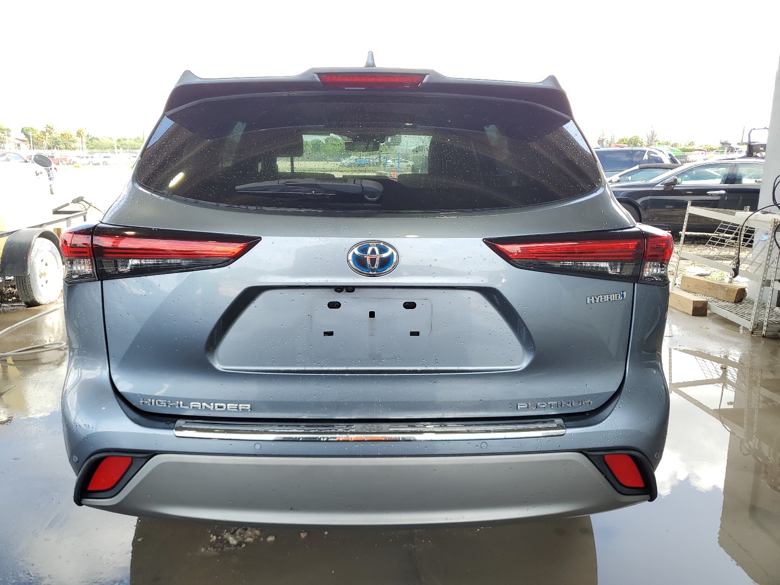 5TDFARAH0MS004987 2021 Toyota Highlander Hybrid Platinum