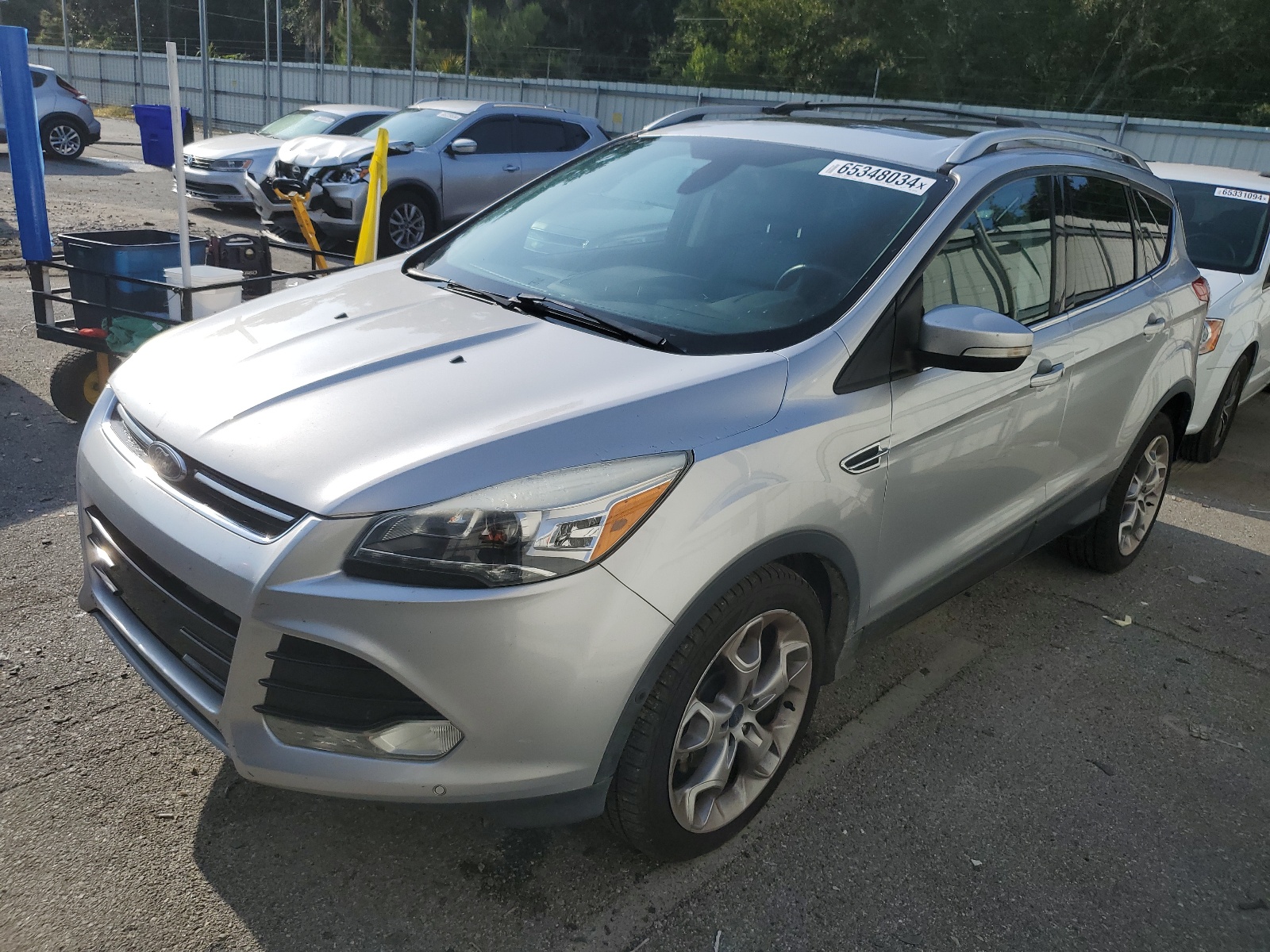 2014 Ford Escape Titanium vin: 1FMCU0JX8EUA37810