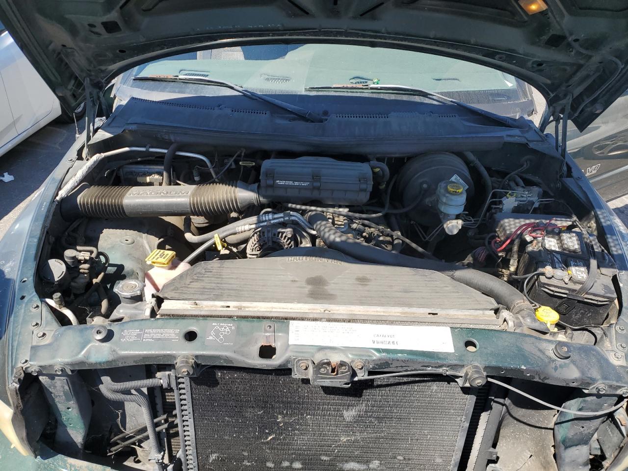 2000 Dodge Ram 1500 VIN: 3B7HC13Z9YG151629 Lot: 61378664