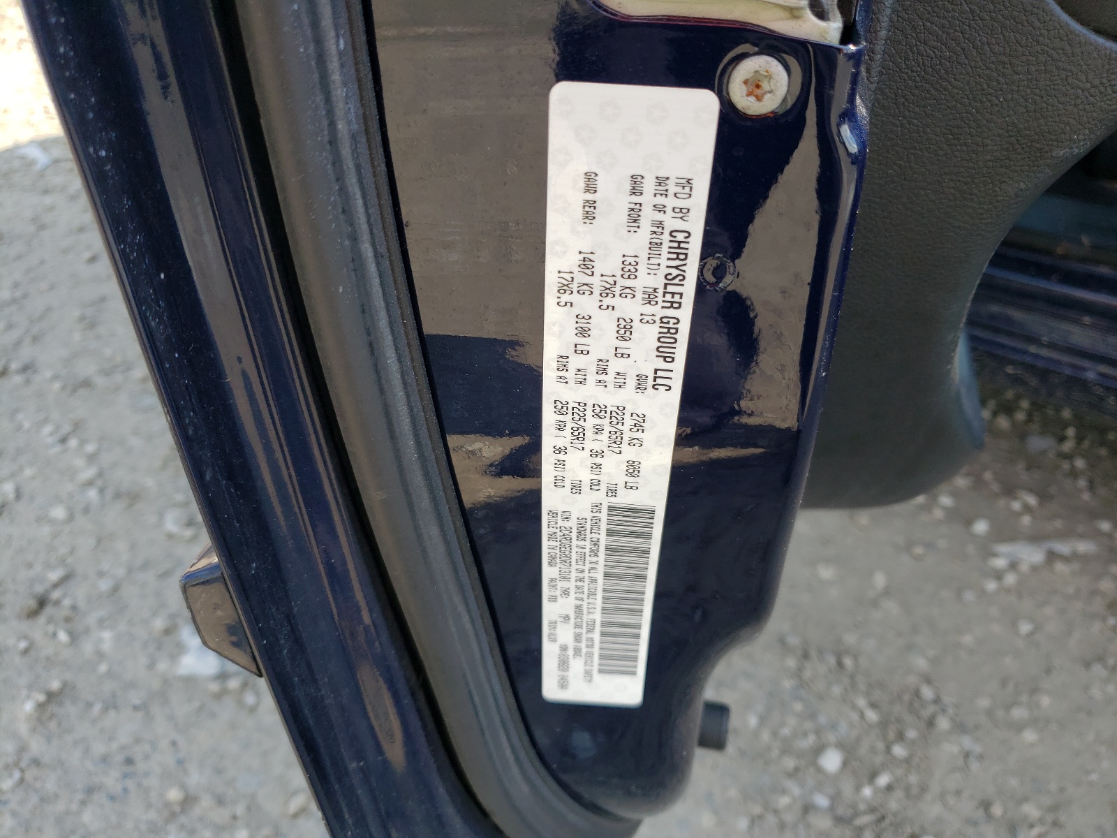 2C4RDGEG0DR713101 2013 Dodge Grand Caravan R/T