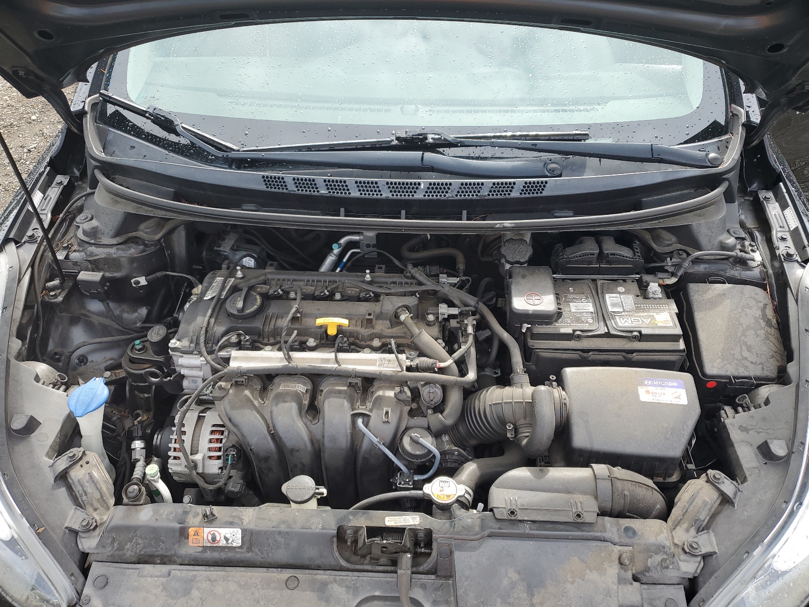 KMHDH4AE7GU487708 2016 Hyundai Elantra Se