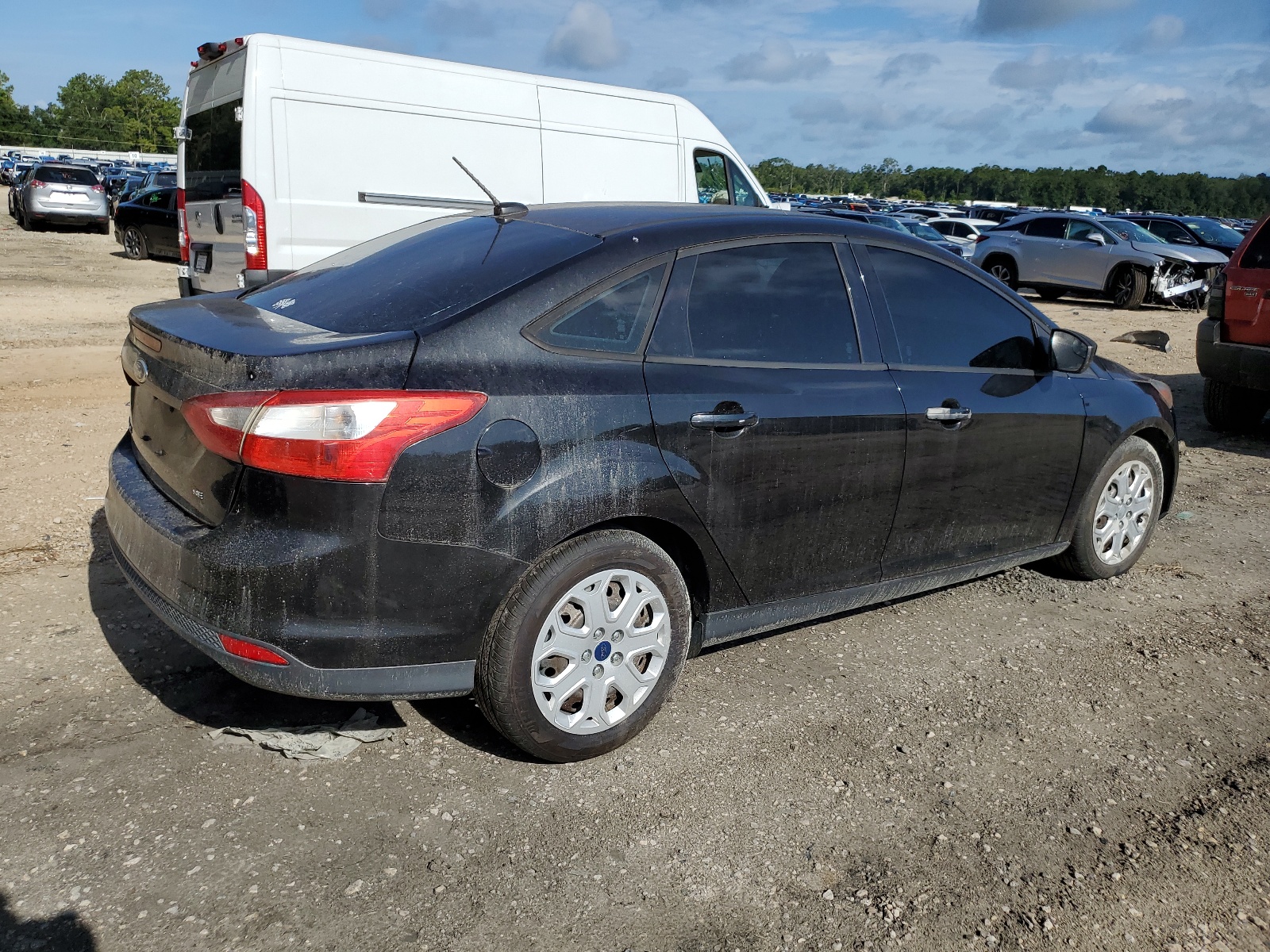 2012 Ford Focus Se vin: 1FAHP3F22CL170006