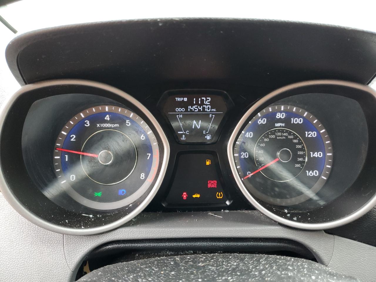 2013 Hyundai Elantra Gls VIN: KMHDH4AE6DU582742 Lot: 64560004