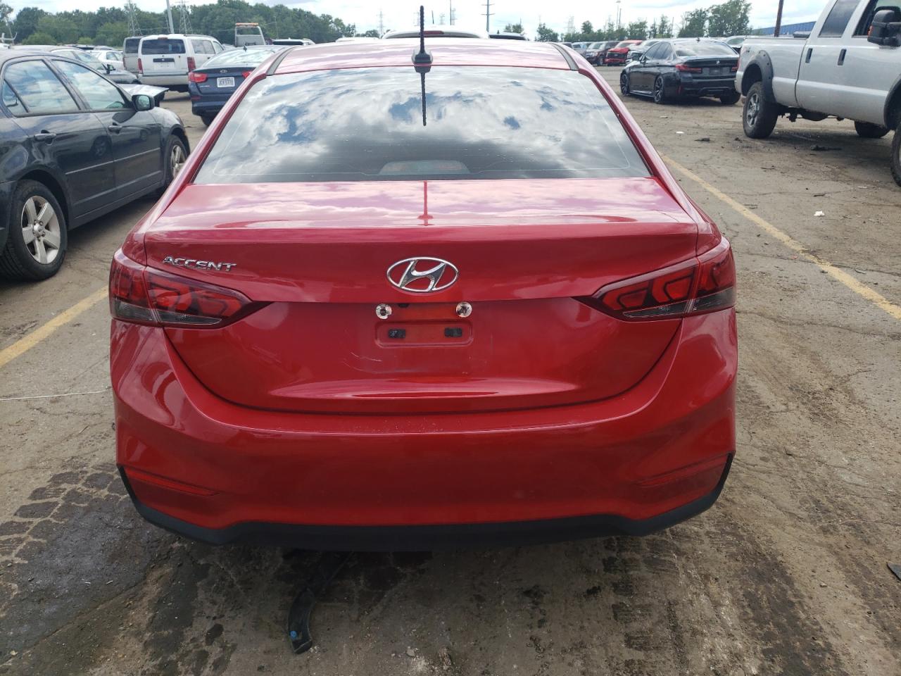 2022 Hyundai Accent Se VIN: 3KPC24A69NE156845 Lot: 63887744