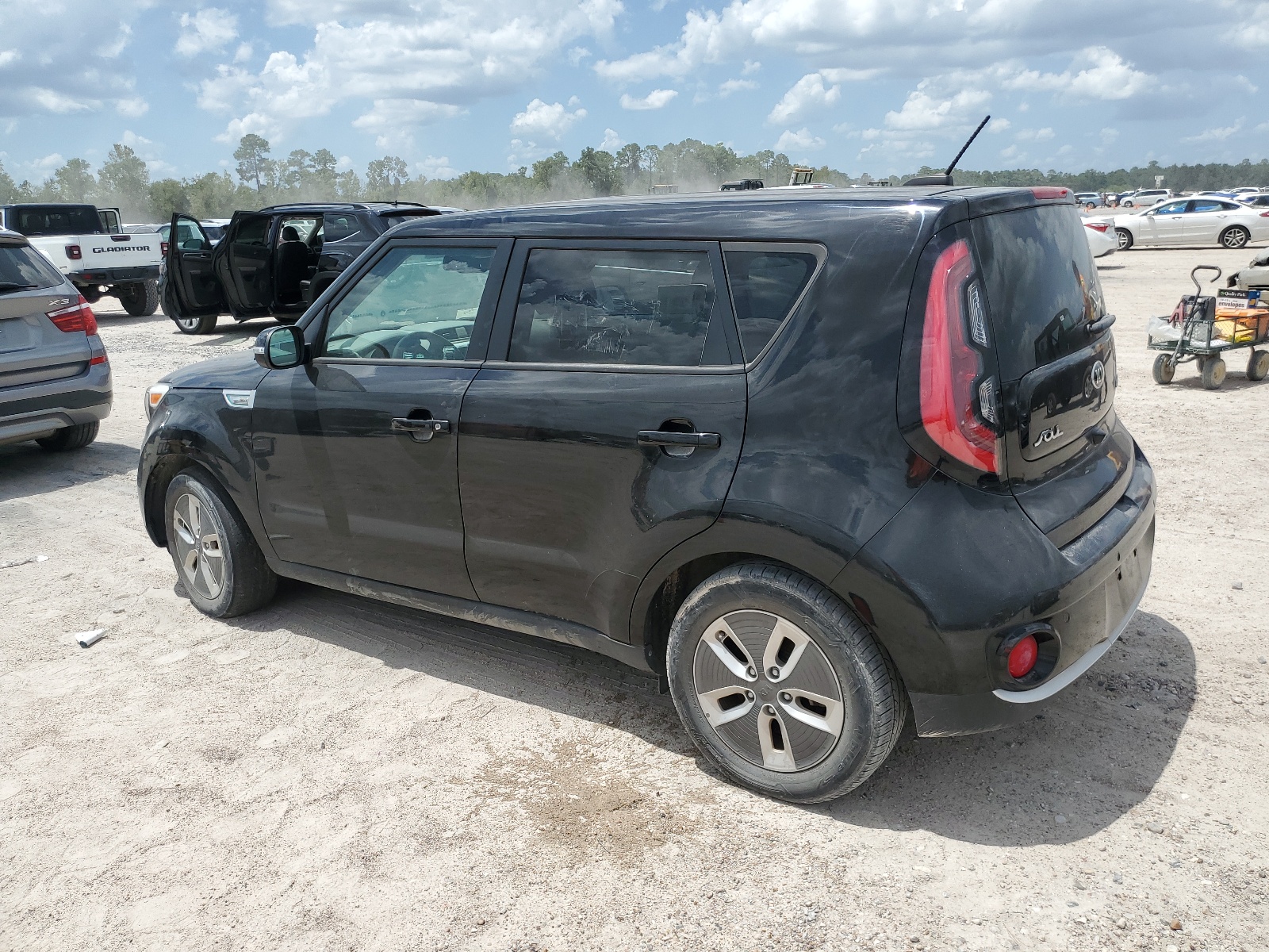 2017 Kia Soul Ev + vin: KNDJX3AE4H7020136