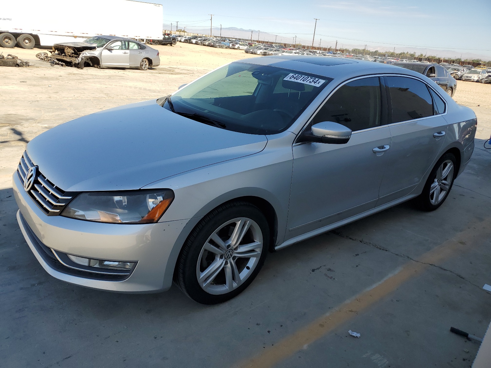 2014 Volkswagen Passat Sel vin: 1VWCN7A37EC083283