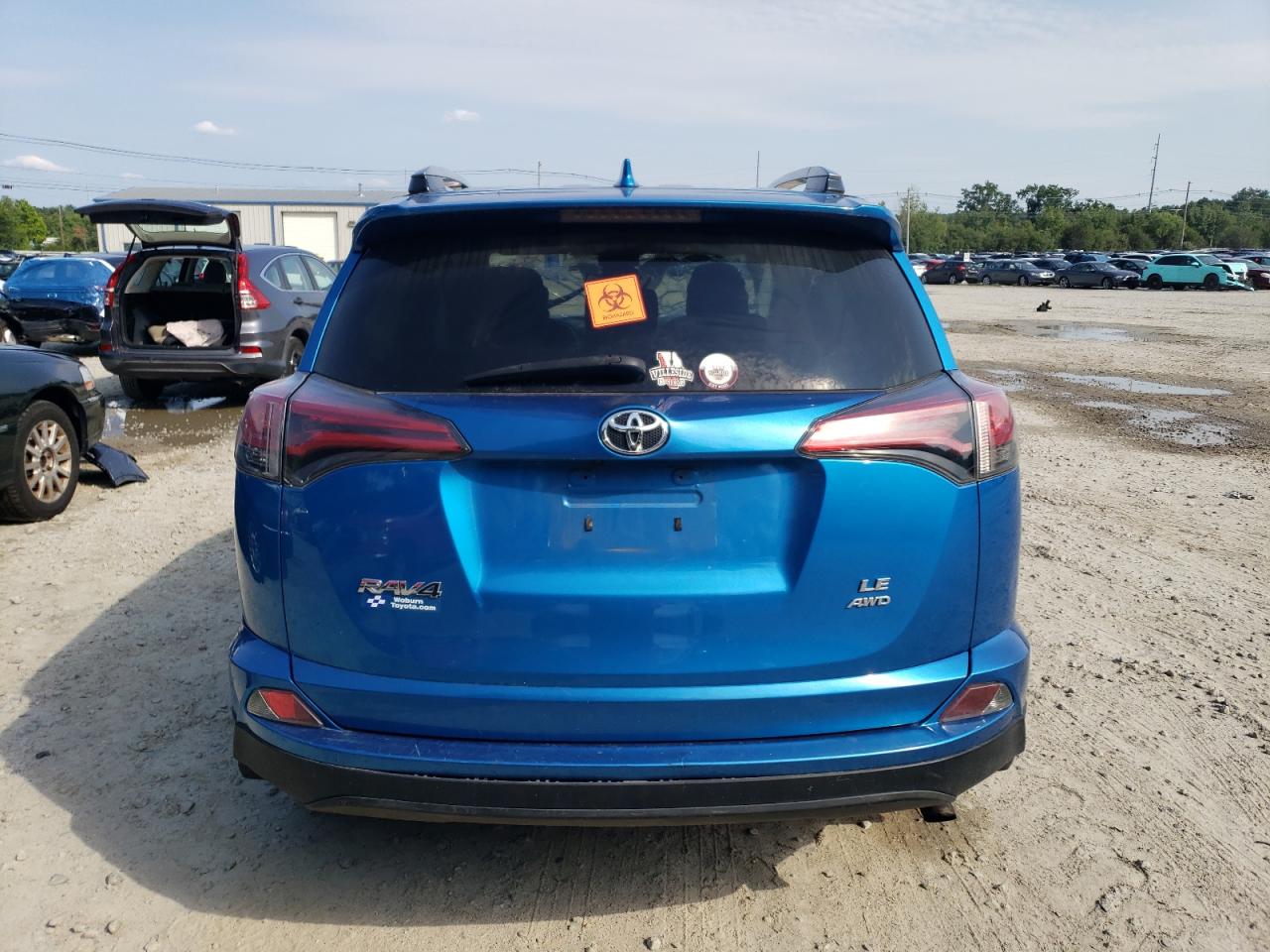 2017 Toyota Rav4 Le VIN: 2T3BFREVXHW556081 Lot: 62670134