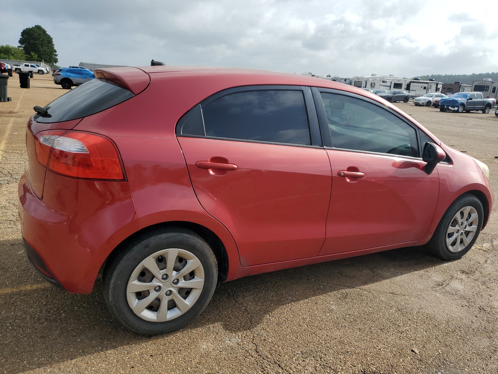 2012 Kia Rio Lx vin: KNADM5A38C6095451