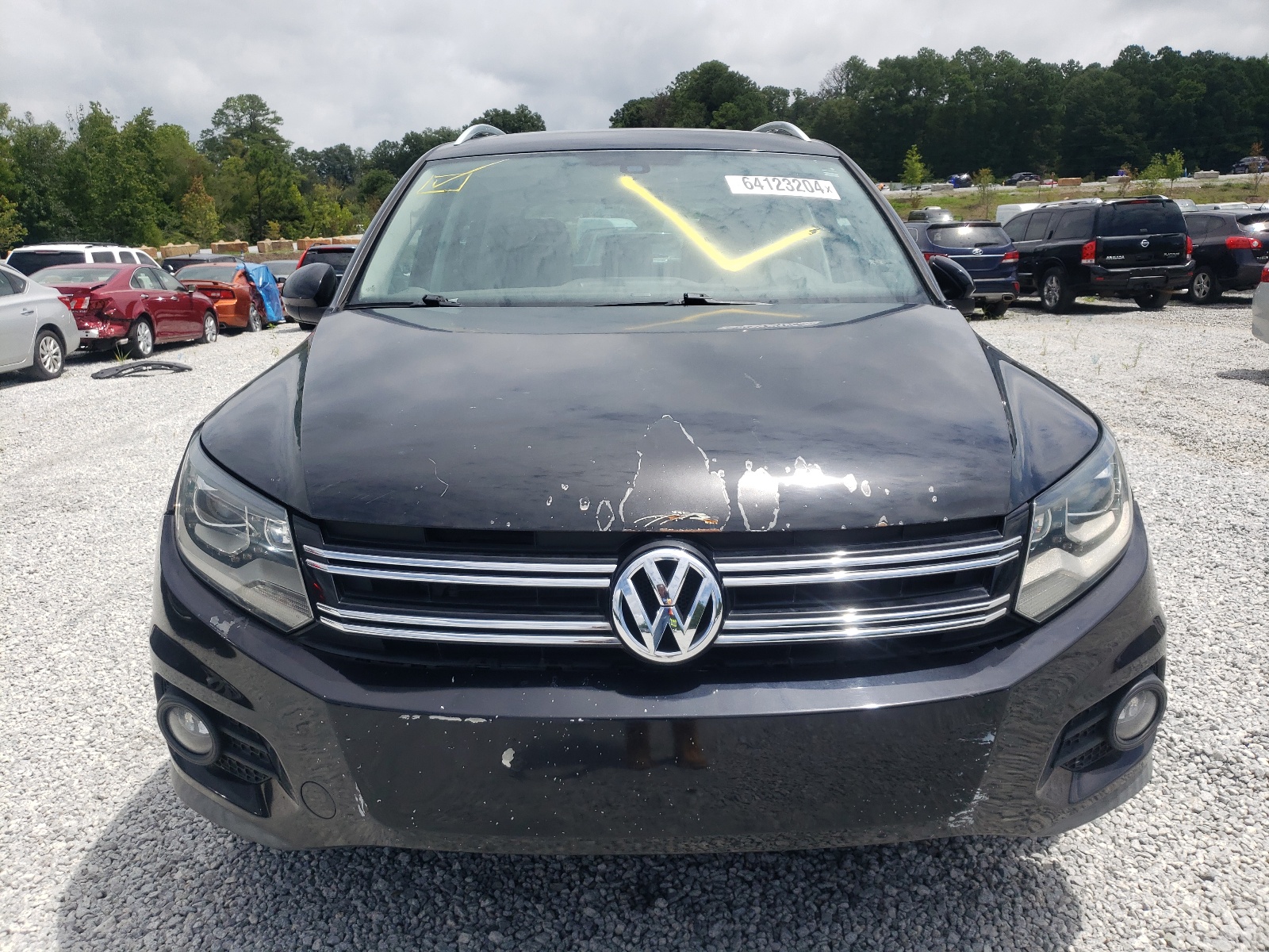 2016 Volkswagen Tiguan S vin: WVGAV7AX7GW516921