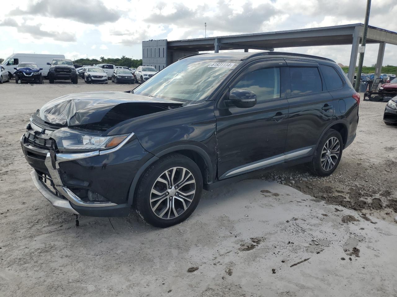 2016 Mitsubishi Outlander Se VIN: JA4AZ3A33GZ035488 Lot: 61931134