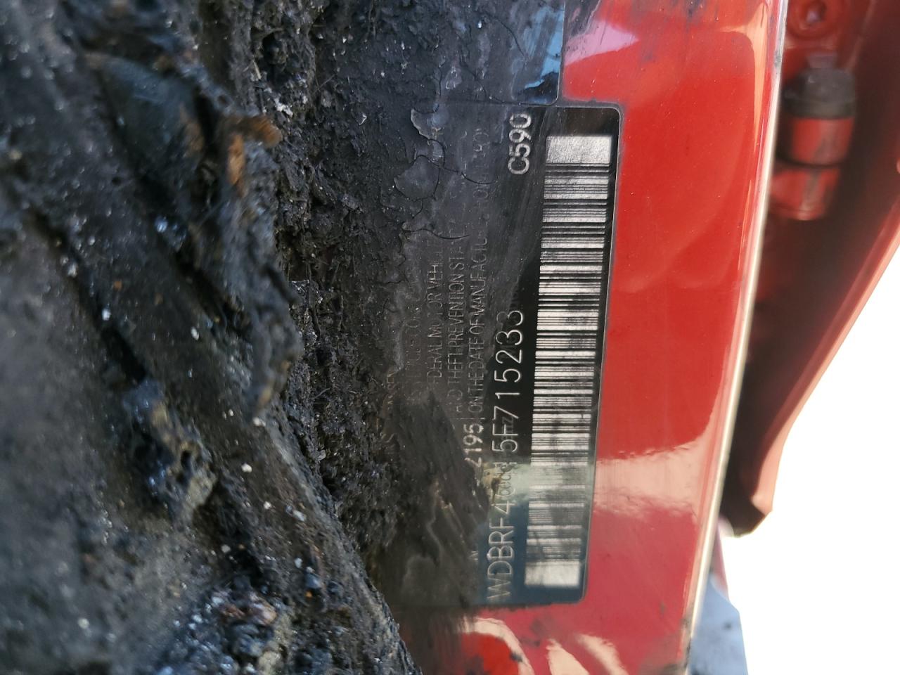 2005 Mercedes-Benz C 230K Sport Sedan VIN: WDBRF40J15F715233 Lot: 61629934