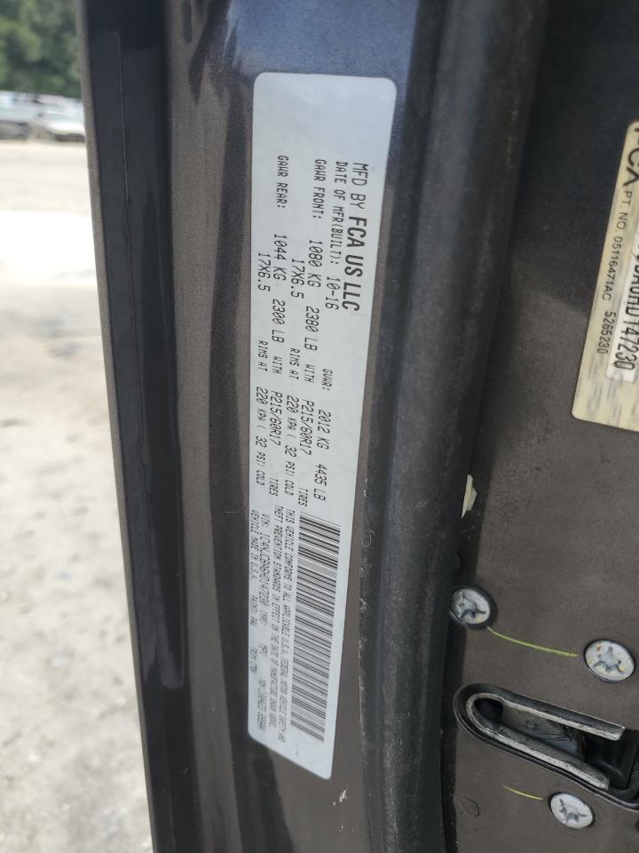 2017 Jeep Compass Sport VIN: 1C4NJCBA6HD147230 Lot: 64340374