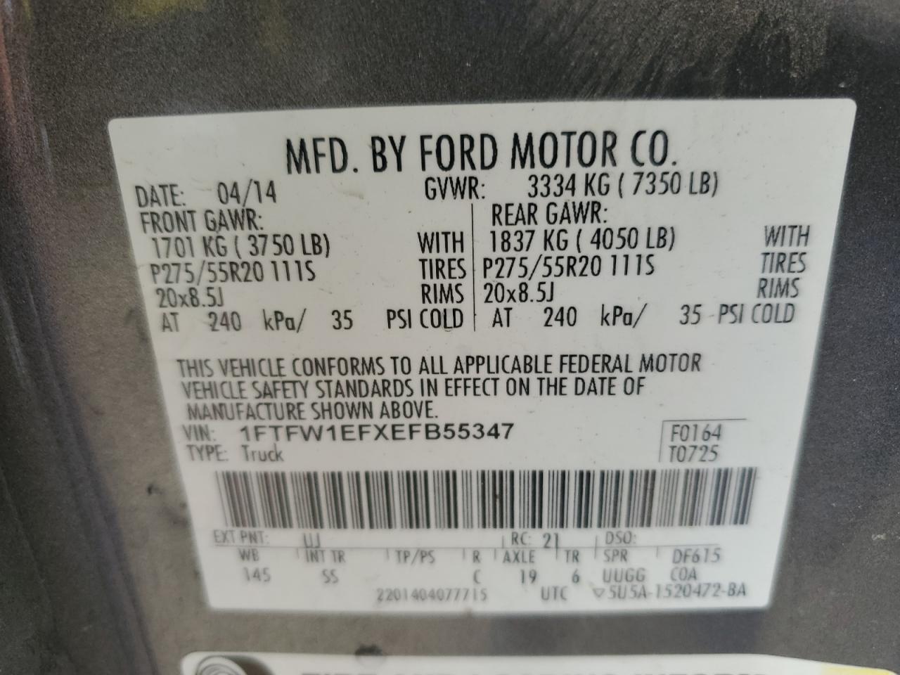 2014 Ford F-150 - Image 12