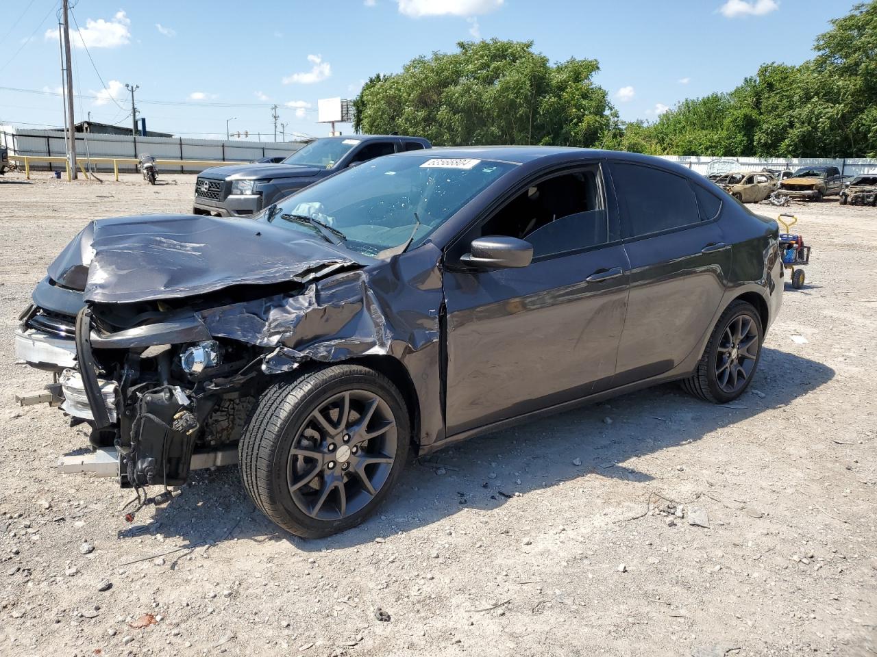 2015 Dodge Dart Sxt VIN: 1C3CDFBB2FD410839 Lot: 63566804