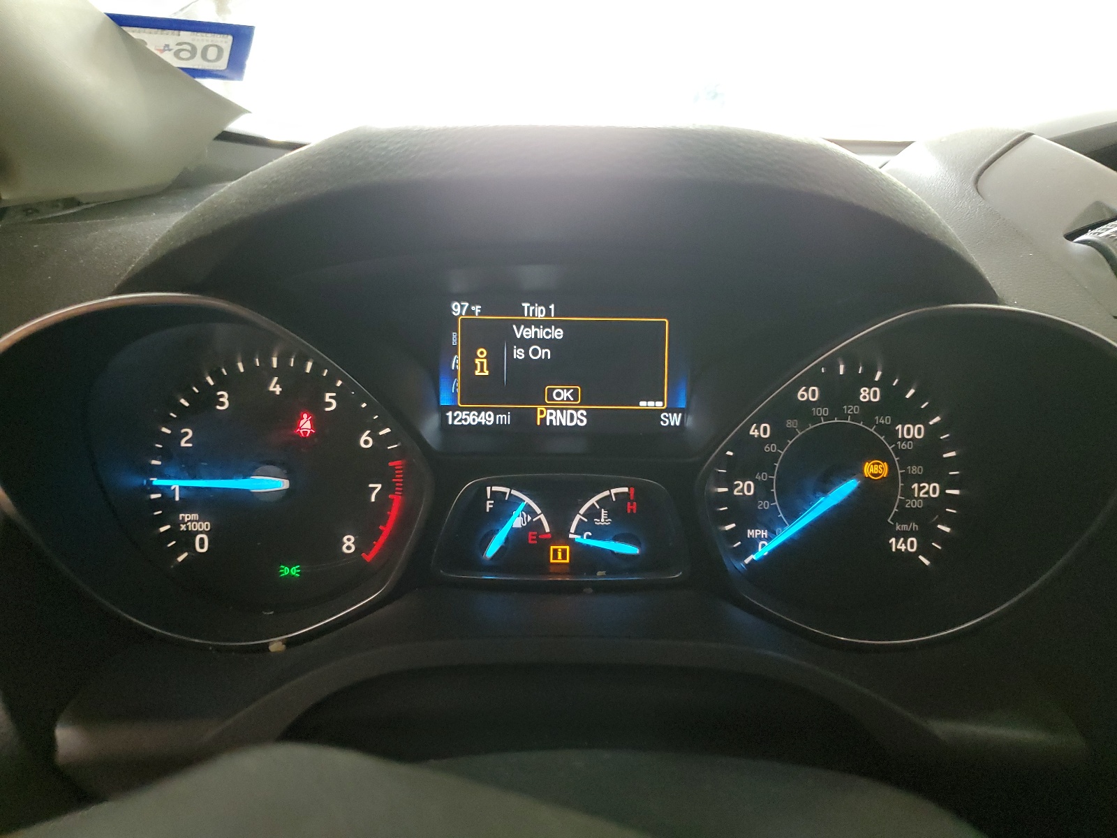 1FMCU0F79KUA17909 2019 Ford Escape S