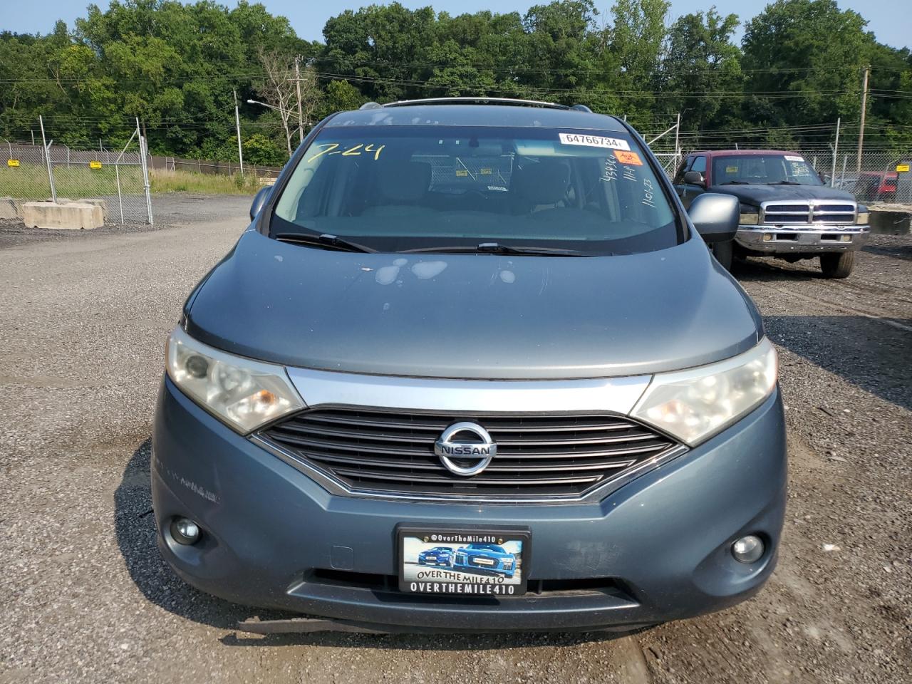 2011 Nissan Quest S VIN: JN8AE2KP7B9011995 Lot: 64766734
