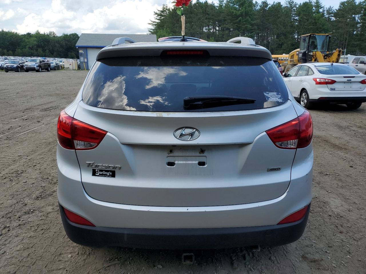 2014 Hyundai Tucson Gls VIN: KM8JUCAG2EU929978 Lot: 62183454