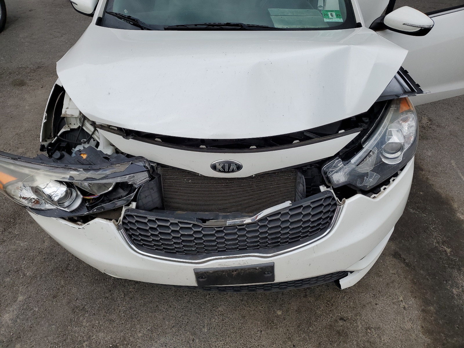 KNAFX4A83G5491188 2016 Kia Forte Ex