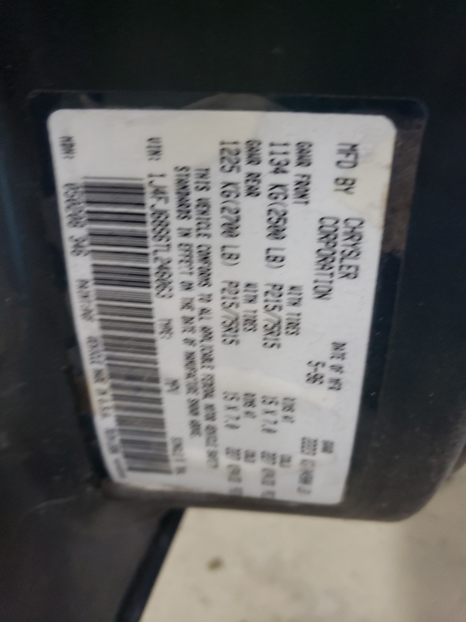 1J4FJ68S6TL246063 1996 Jeep Cherokee Sport