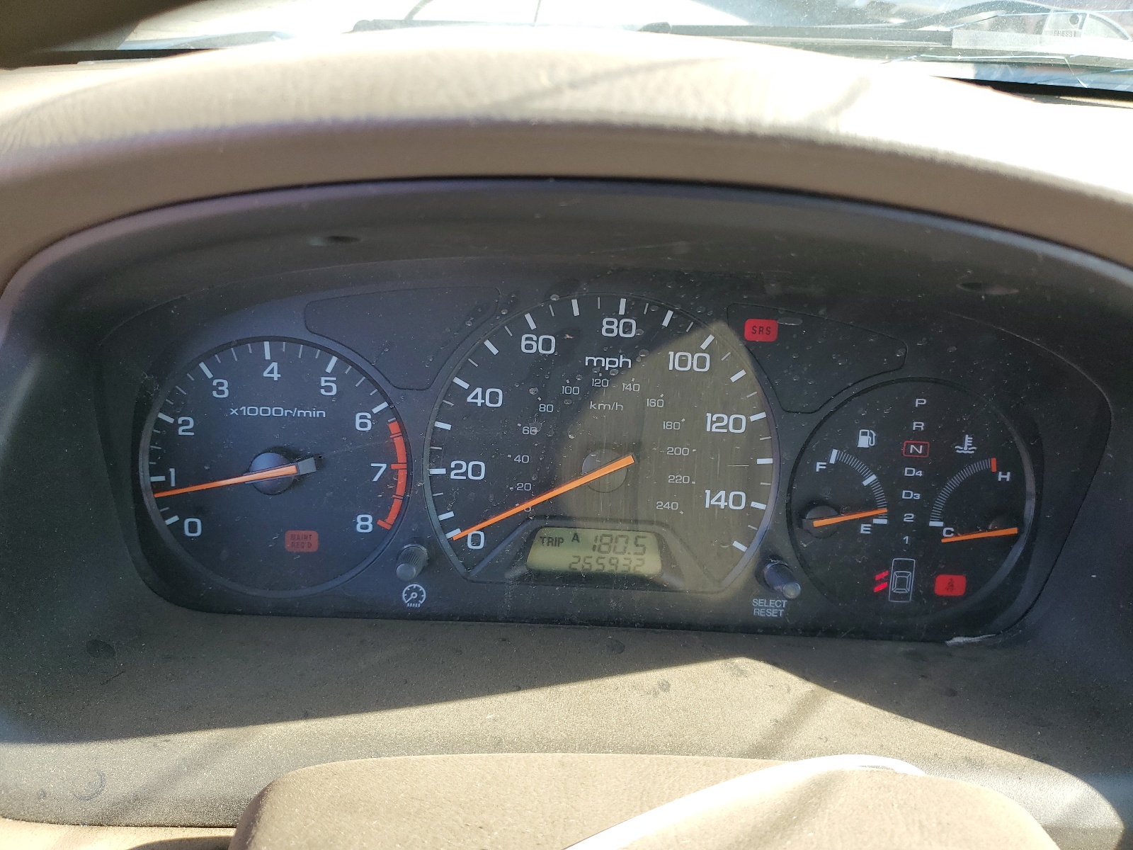 JHMCG6652XC000765 1999 Honda Accord Lx