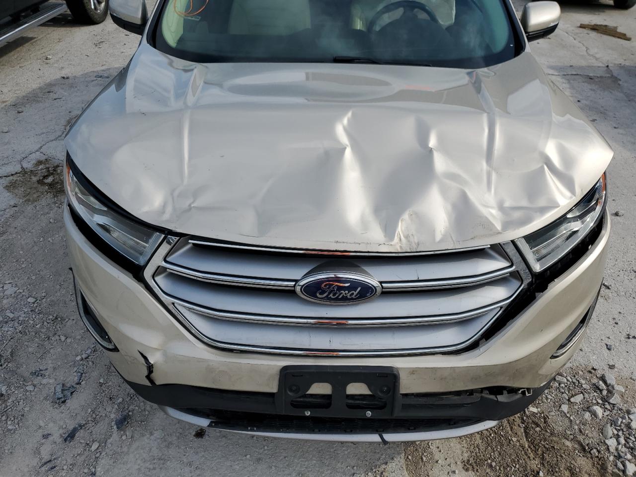 2017 Ford Edge Sel VIN: 2FMPK3J93HBB10506 Lot: 63756684