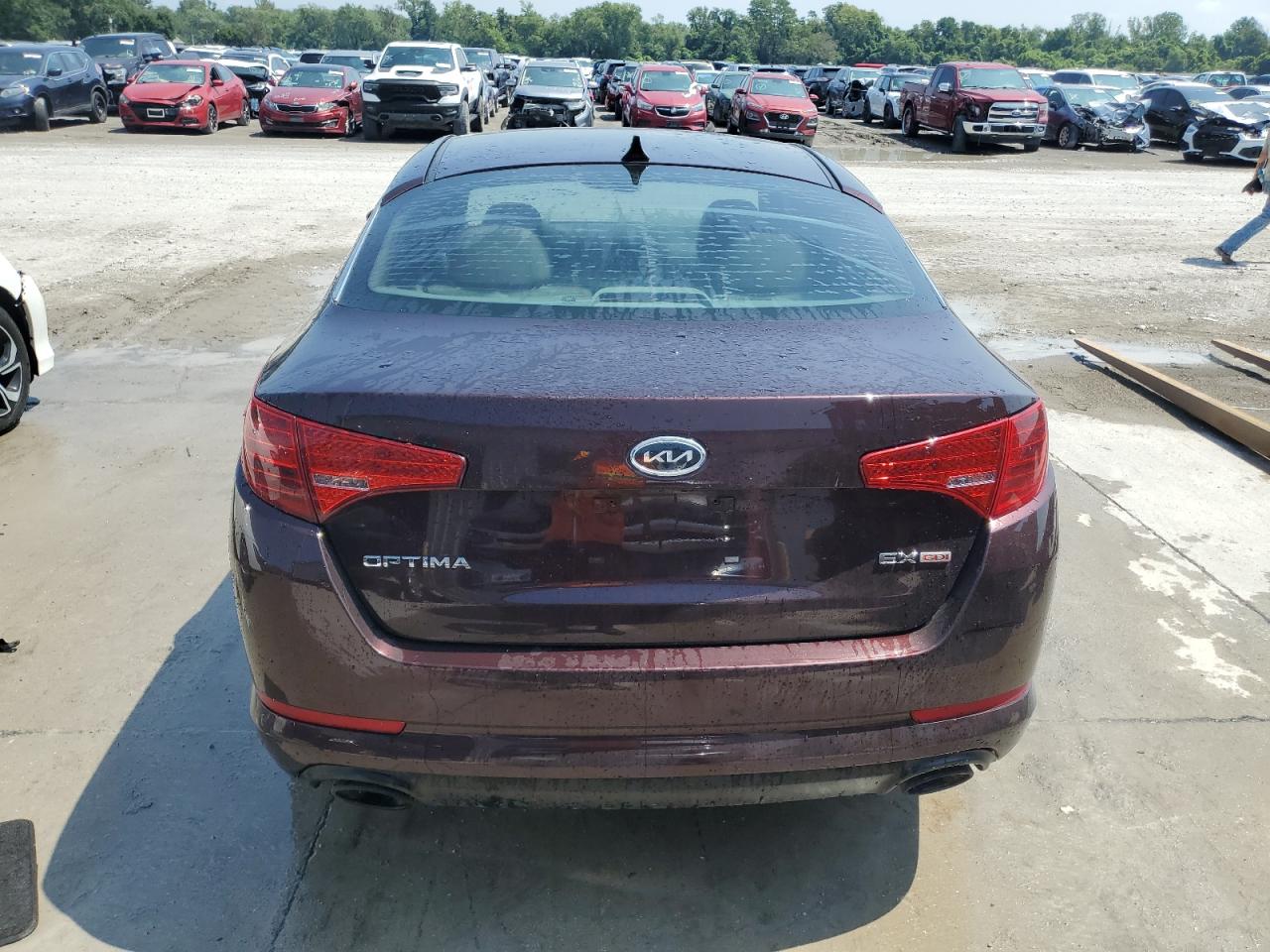 2013 Kia Optima Ex VIN: 5XXGN4A77DG241416 Lot: 64709394