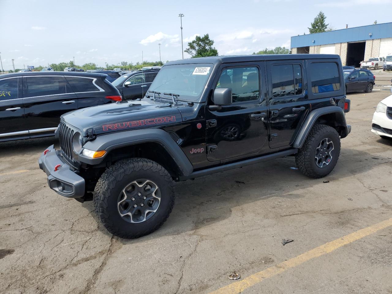 2023 Jeep Wrangler Rubicon zu verkaufen in Woodhaven, MI - Rear End