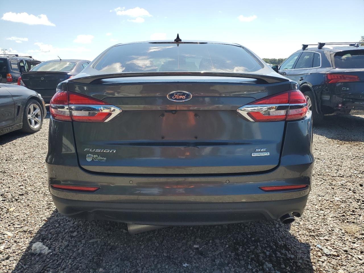 2019 Ford Fusion Se VIN: 3FA6P0HD7KR161662 Lot: 63983644