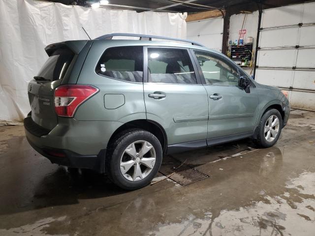  SUBARU FORESTER 2015 Бирюзовый