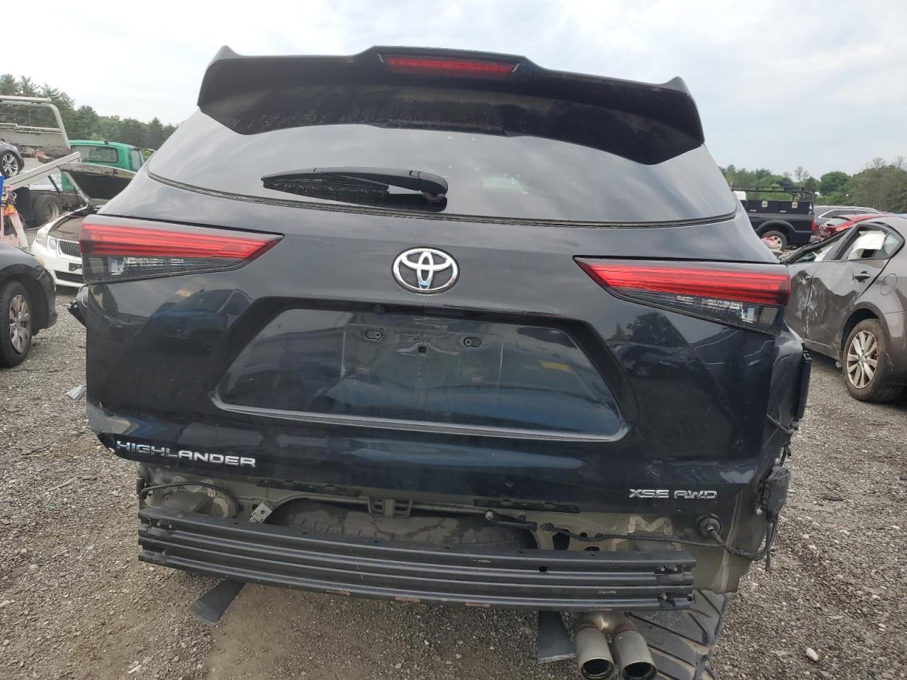 2022 Toyota Highlander Xse VIN: 5TDLZRBH4NS175205 Lot: 63593864