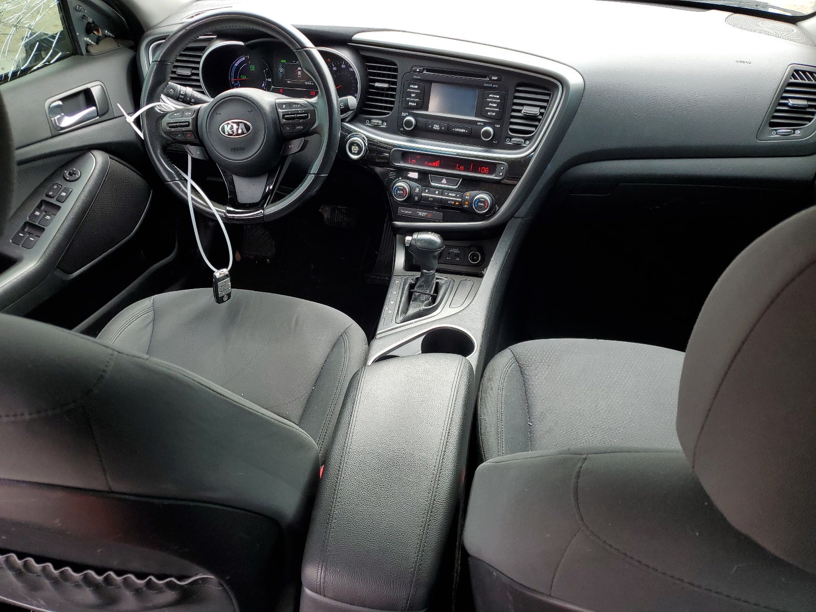 KNAGM4ADXE5075162 2014 Kia Optima Hybrid