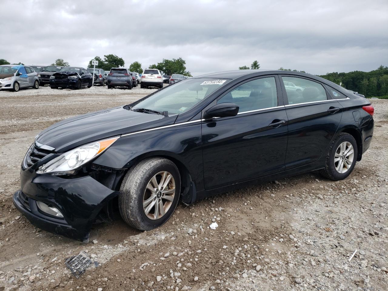 2013 Hyundai Sonata Gls VIN: 5NPEB4AC1DH593151 Lot: 63753234