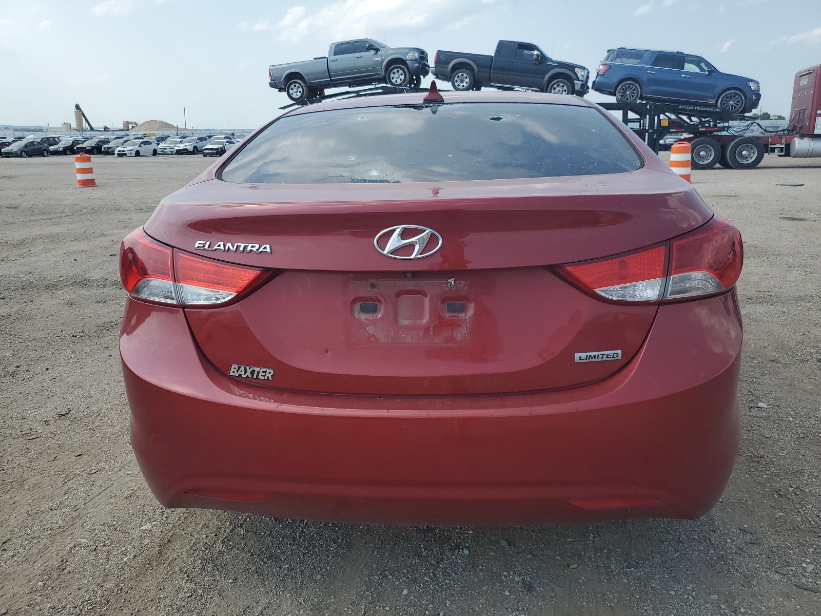 KMHDH4AE6DU512657 2013 Hyundai Elantra Gls