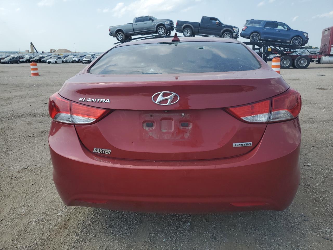 2013 Hyundai Elantra Gls VIN: KMHDH4AE6DU512657 Lot: 62513694